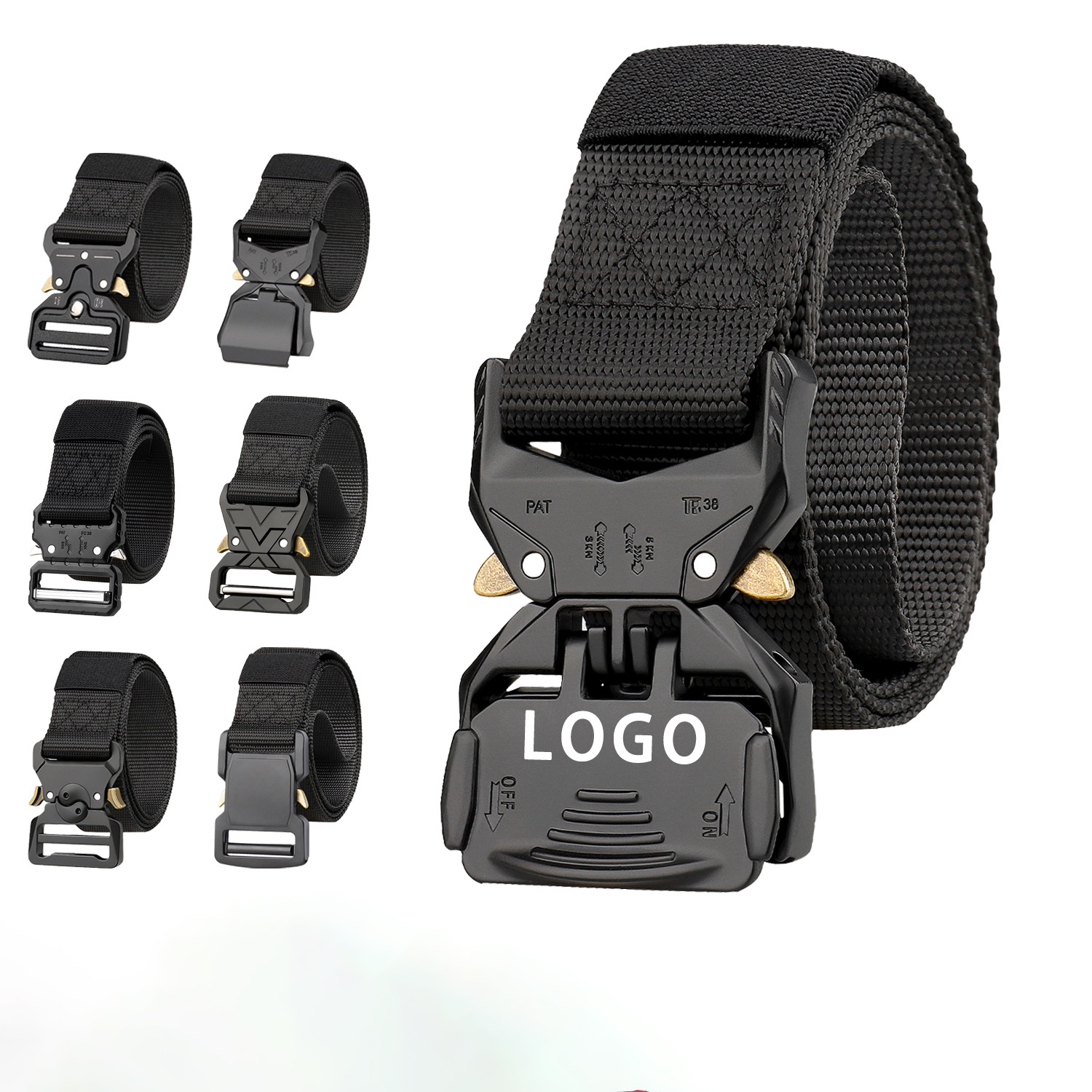 Alloy Buckle Tactical Belt