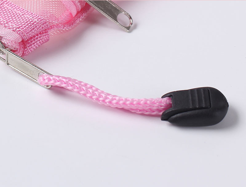 Transparent Mesh Double-Layer Pencil Case