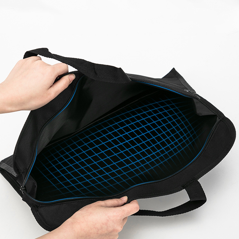 Handheld Zipper Document Bag