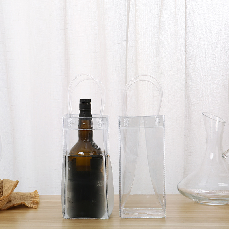 PVC Transparent Waterproof Handheld Bag