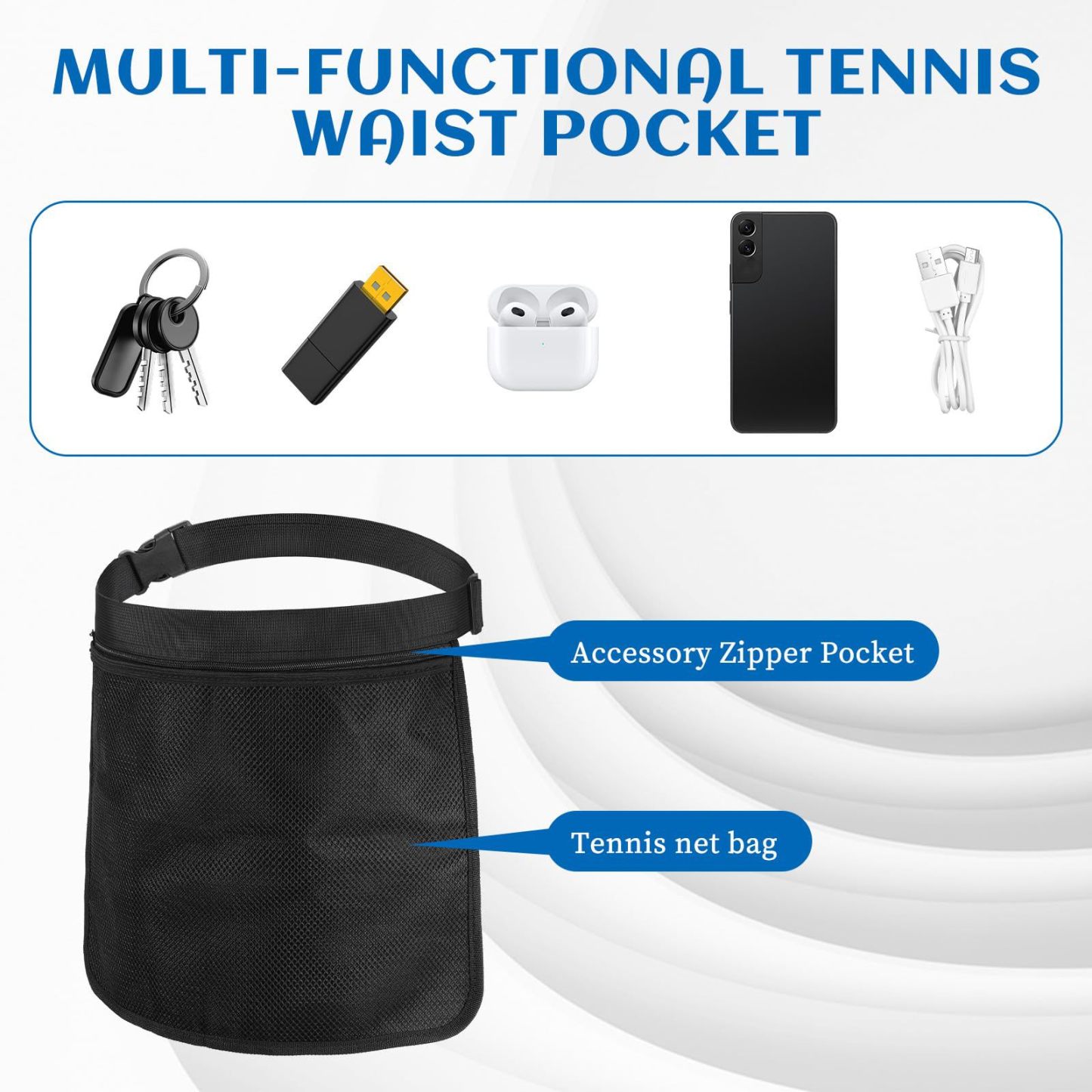 Sports Ball Waist Bag
