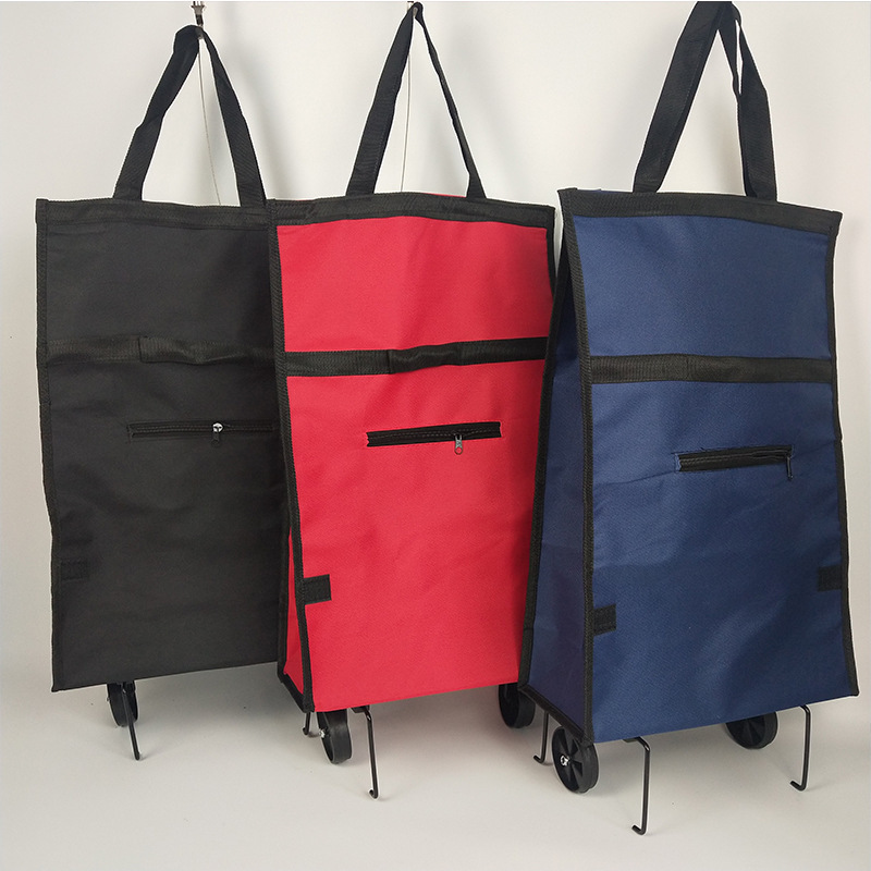 Foldable Wheeled Shopping Bag
