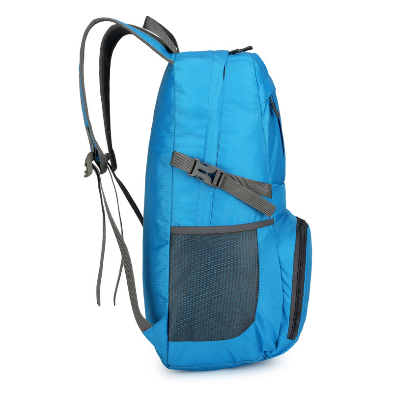 Ultra Lightweight Foldable Backpack w/Reflective Strip
