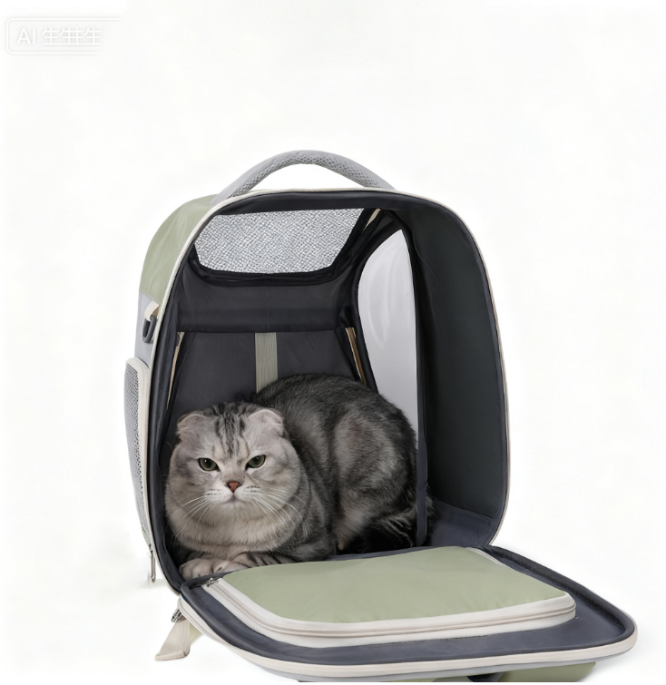 "Do Not Touch Me" Pet Carrier Backpack