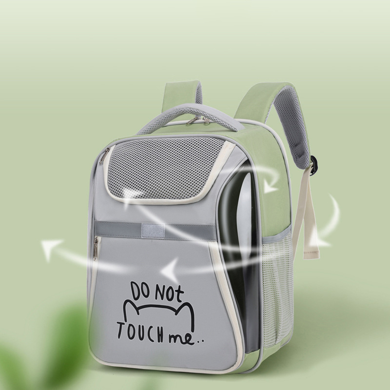 "Do Not Touch Me" Pet Carrier Backpack