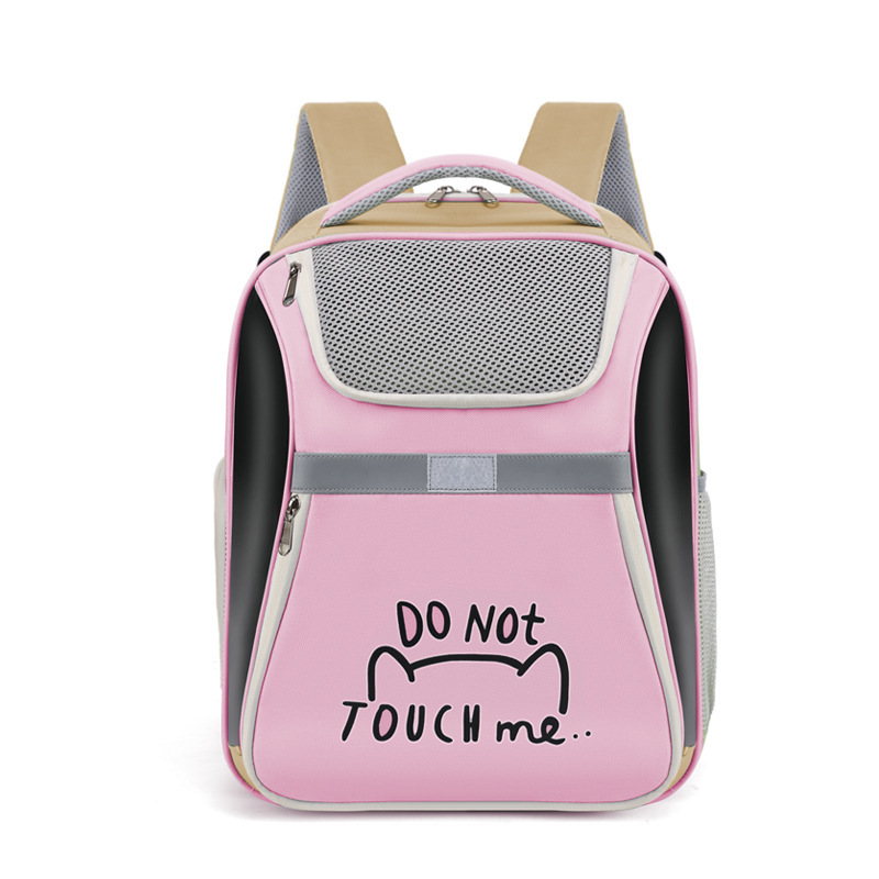 "Do Not Touch Me" Pet Carrier Backpack