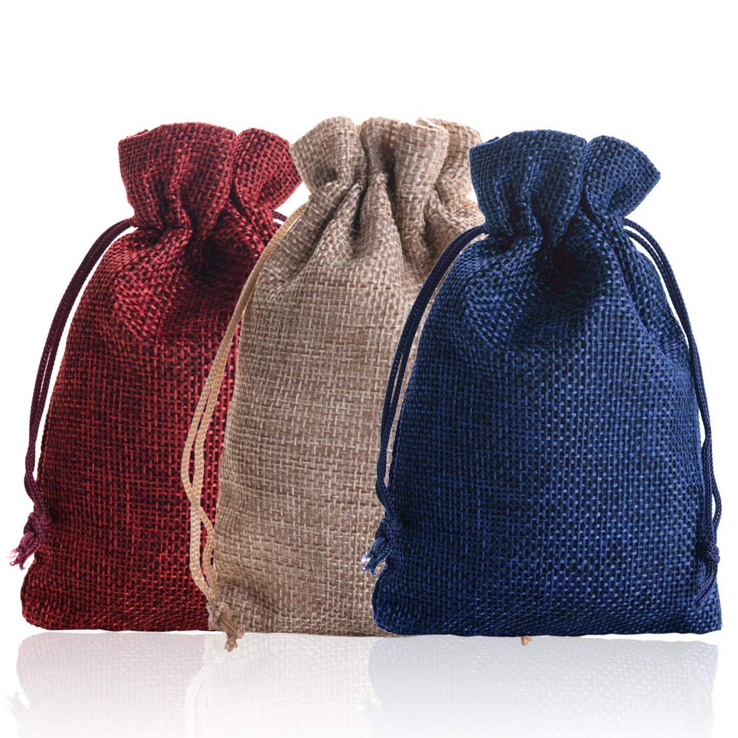 Burlap Gift Bag