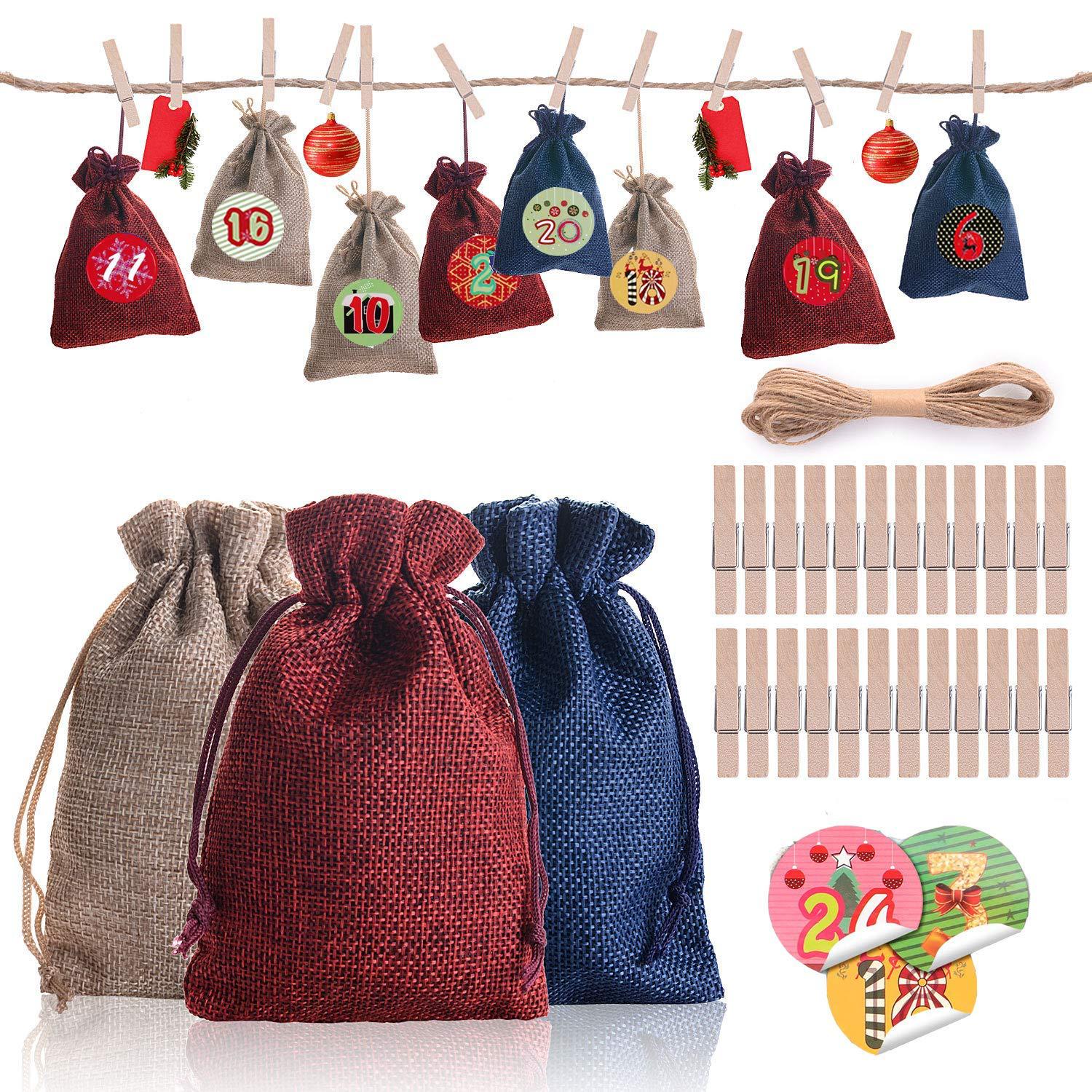 Burlap Gift Bag