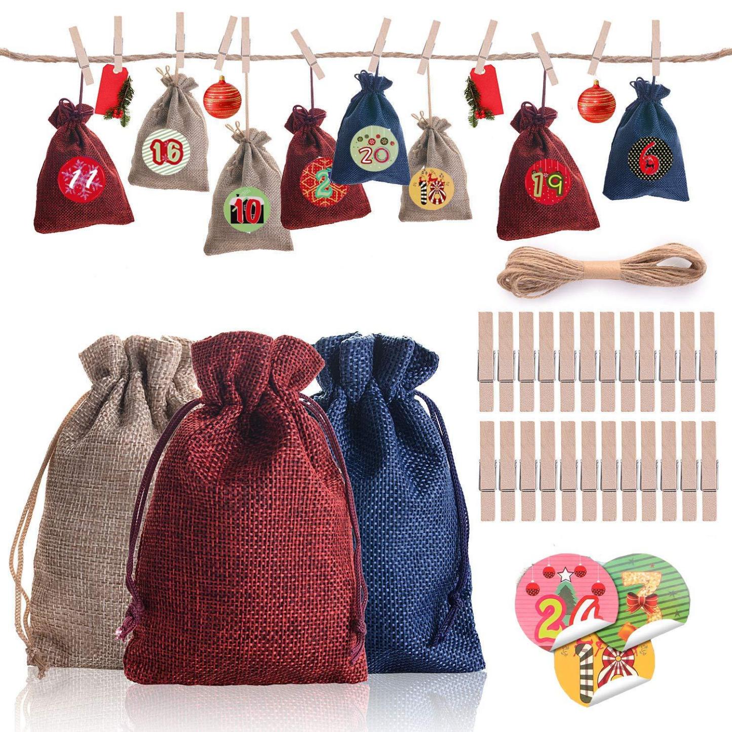 Burlap Gift Bag