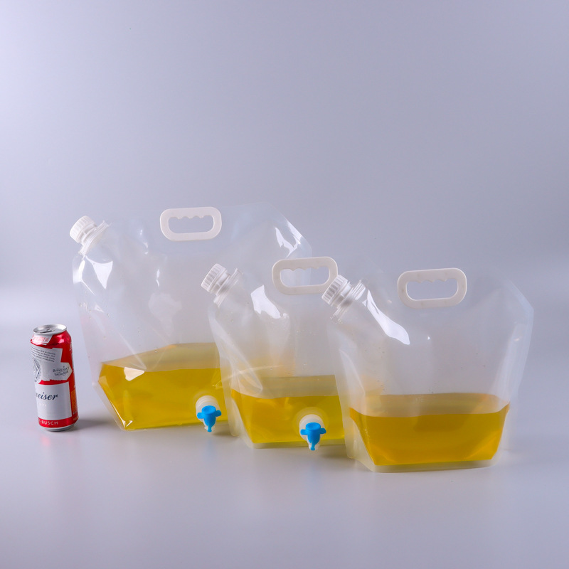 5L Foldable Beer Bag with Spout & Handle
