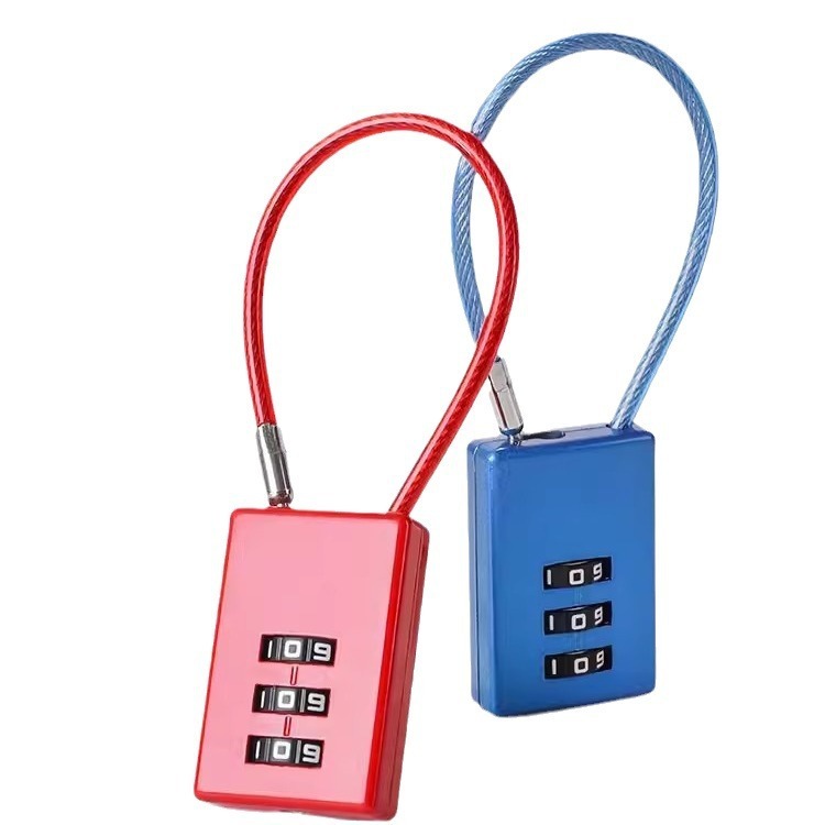 Steel Cable Combination Padlock