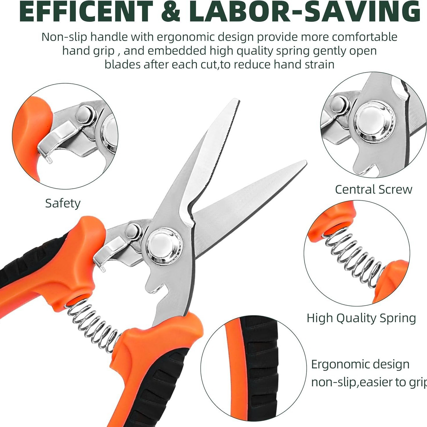 Stainless Steel Garden Shears Set