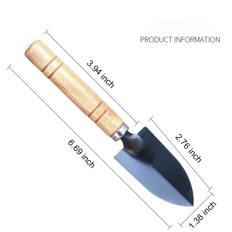 Mini Garden Shovel with Wooden Handle