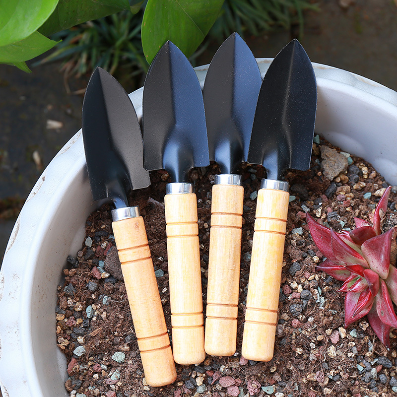 Mini Garden Shovel with Wooden Handle