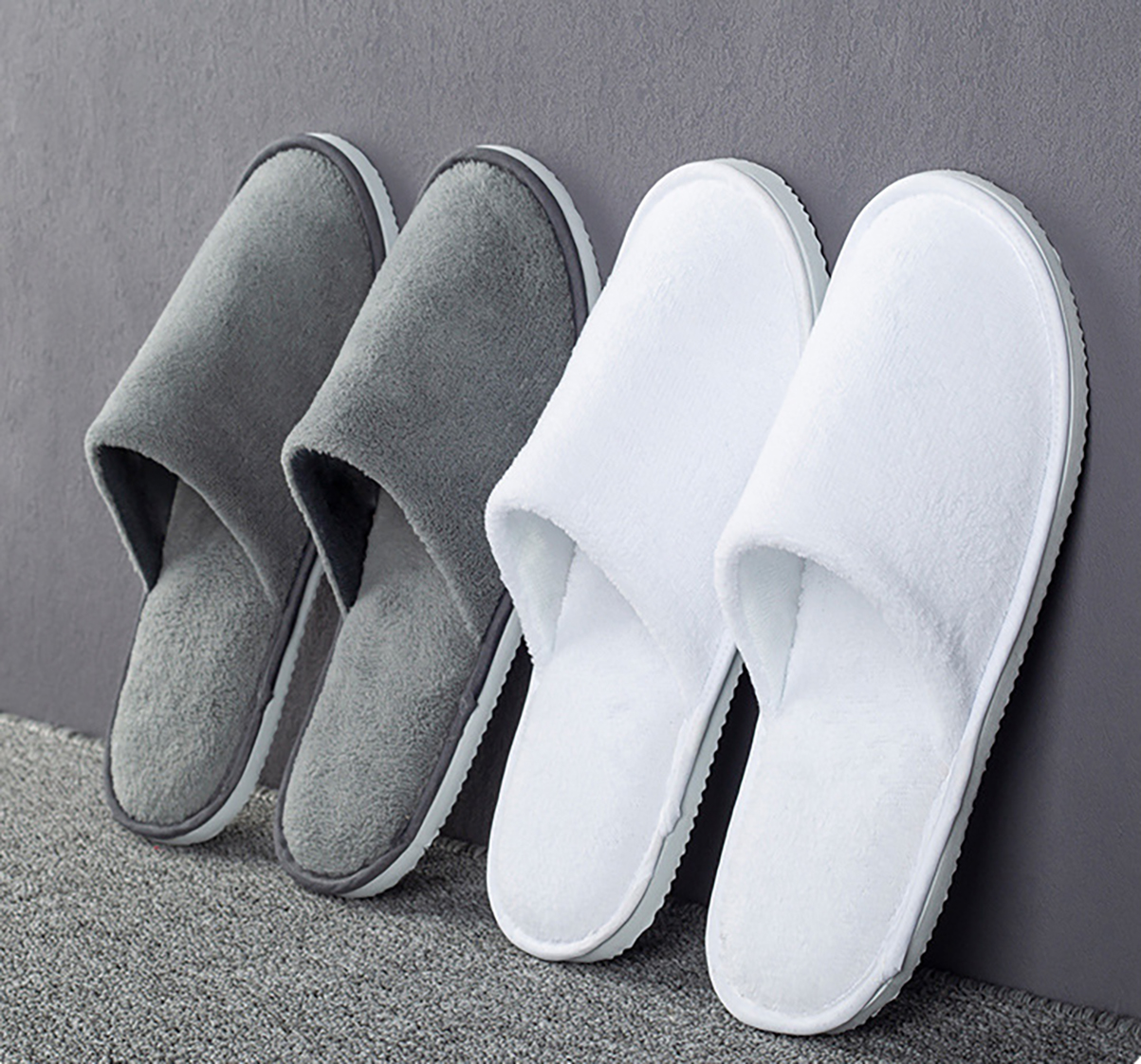 Disposable Coral Fleece Slippers