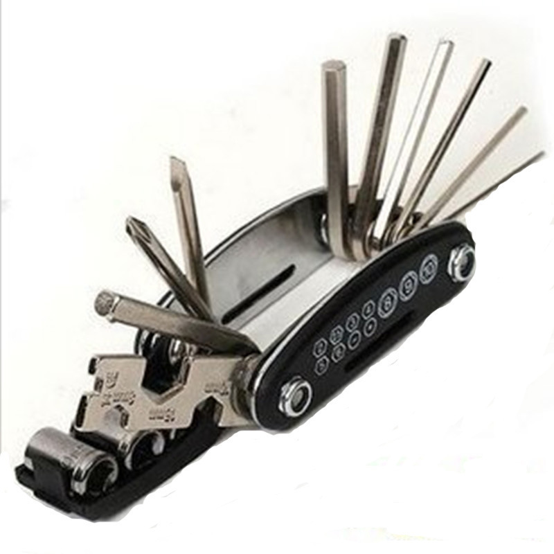 11" 1 Portable Bicycle Repair Tool Kit