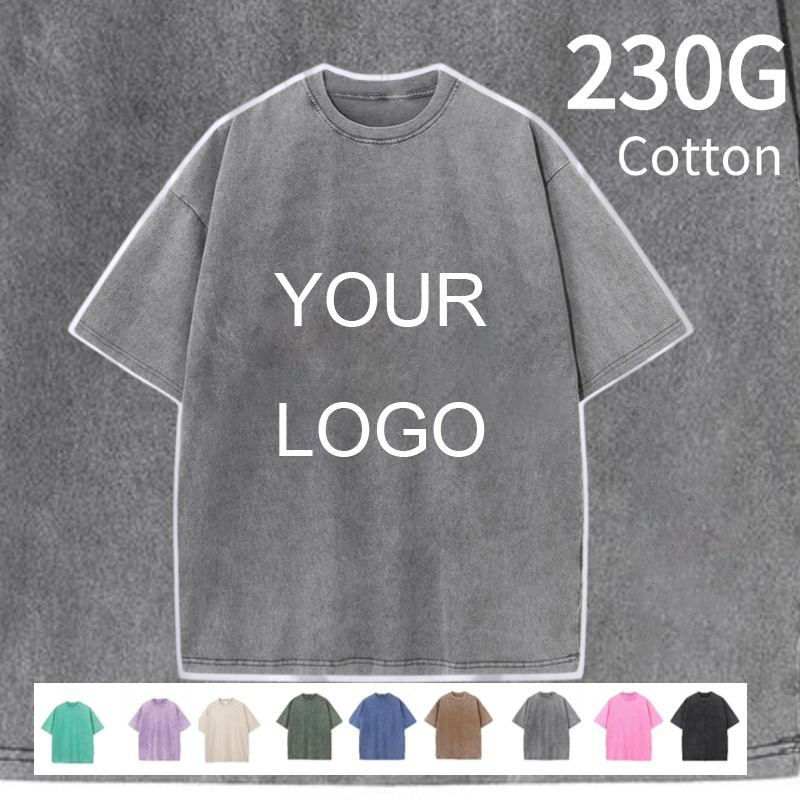 Vintage Washed Cotton T-Shirt
