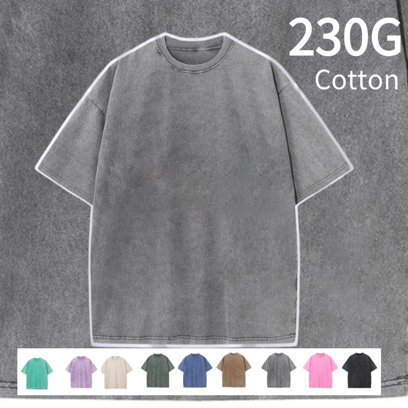 Vintage Washed Cotton T-Shirt