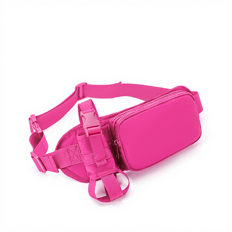 Sports Waist Bag with Water Bottle Holder