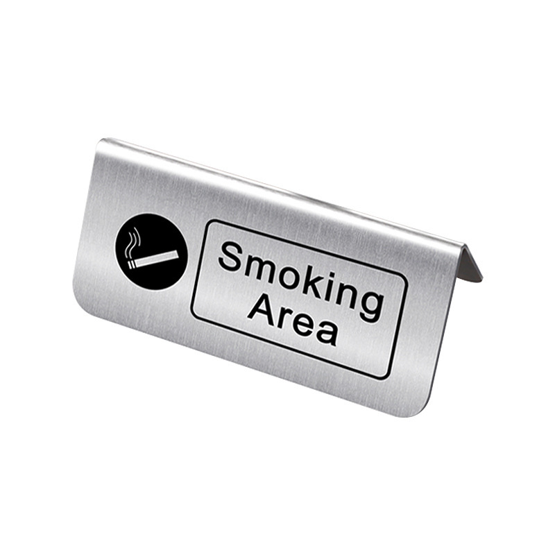 Stainless Steel Table Tent Sign