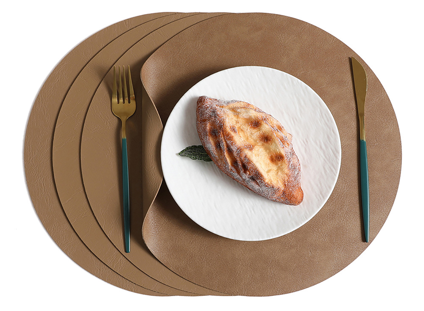Leather Round Placemat