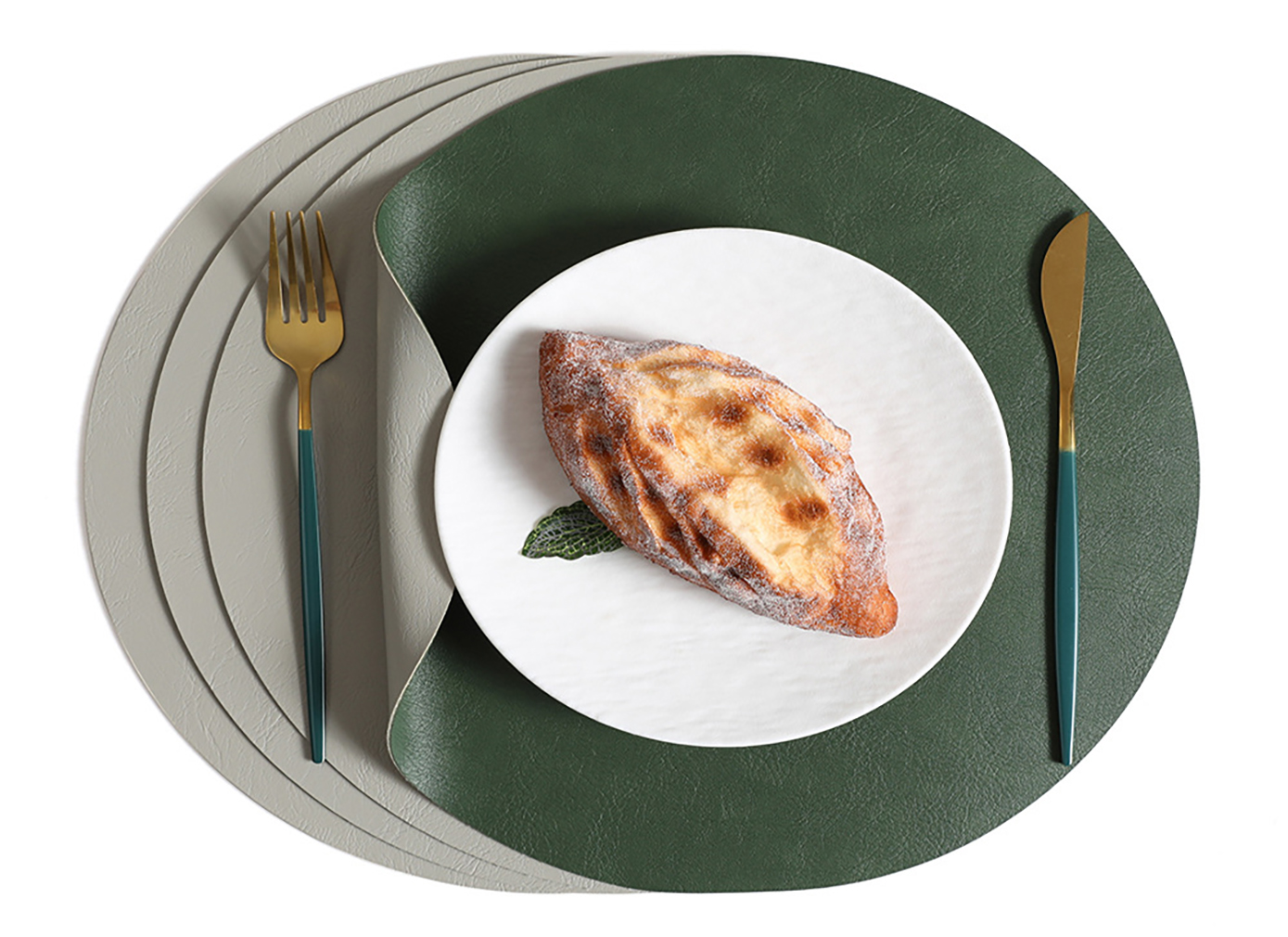 Leather Round Placemat