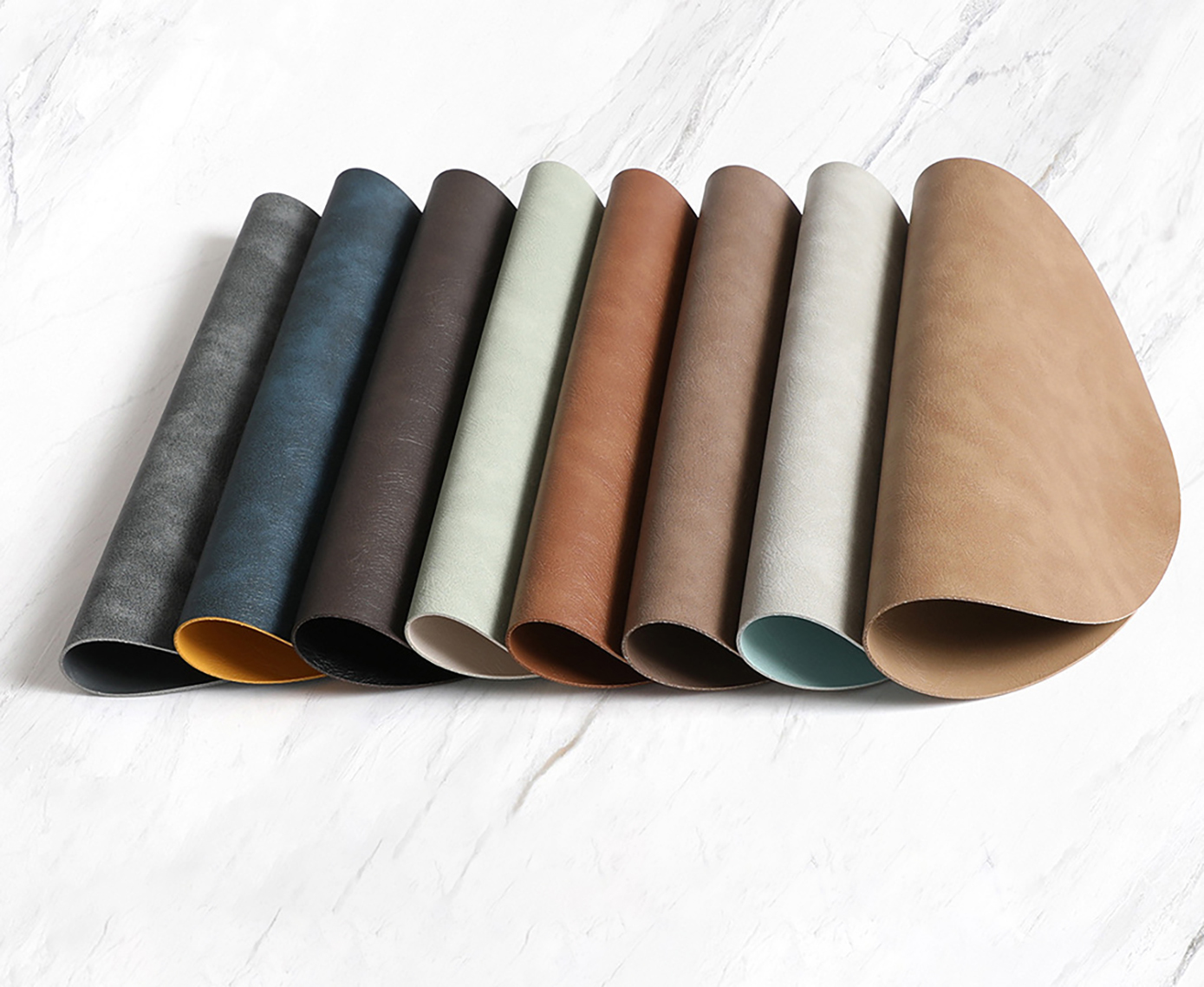 Leather Round Placemat