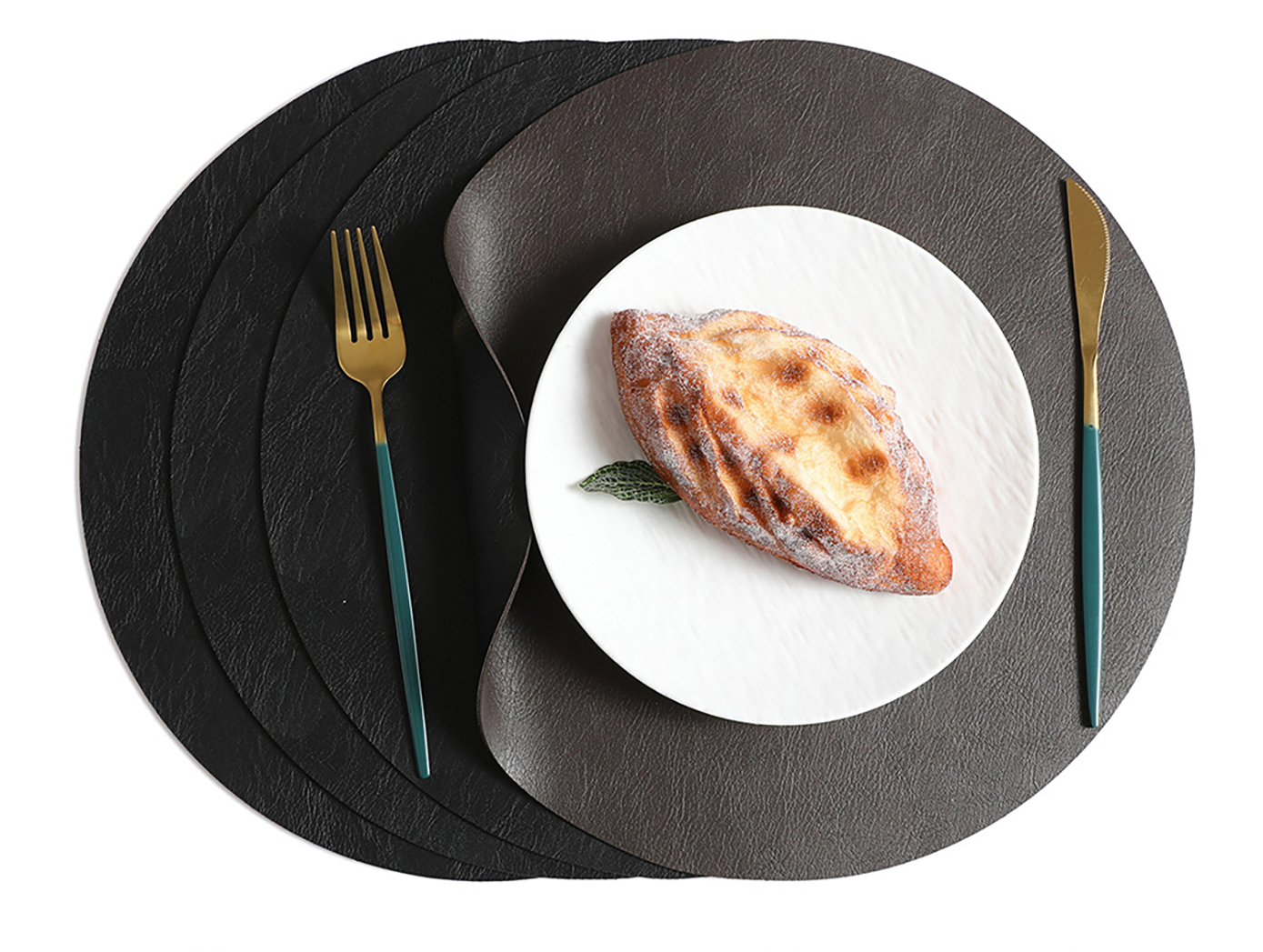 Leather Round Placemat