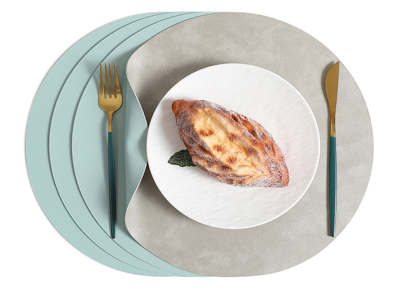 Leather Round Placemat