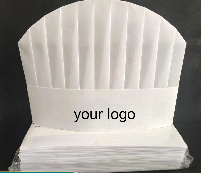 Disposable Non-Woven Dome Chef Hat for Kids