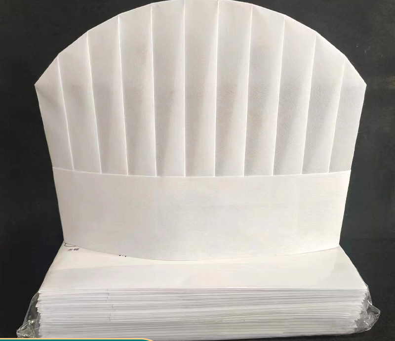Disposable Non-Woven Dome Chef Hat for Kids