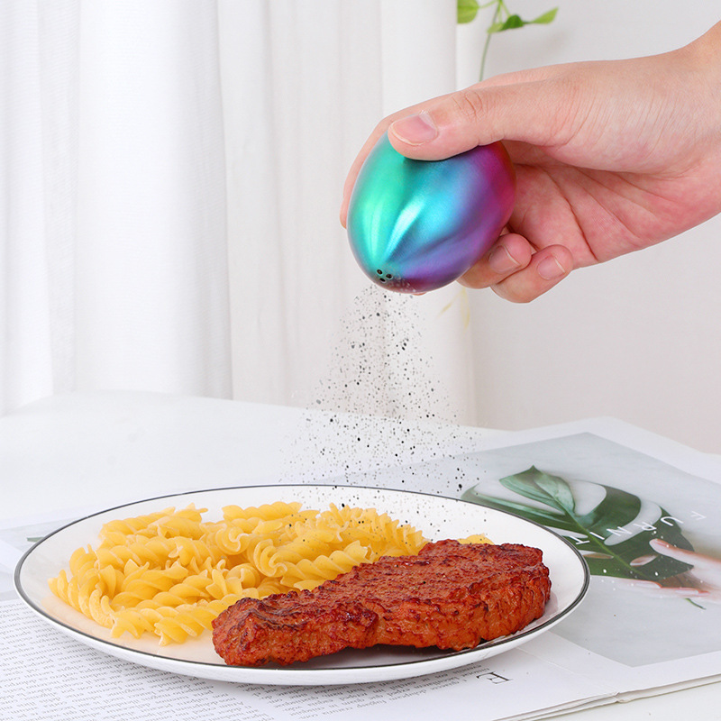 Egg-Shaped Mini Spice Shaker