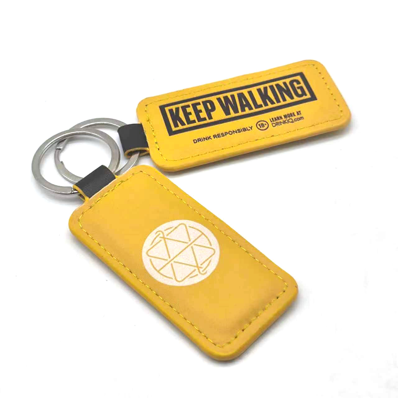 PU Leather Metal Keychain
