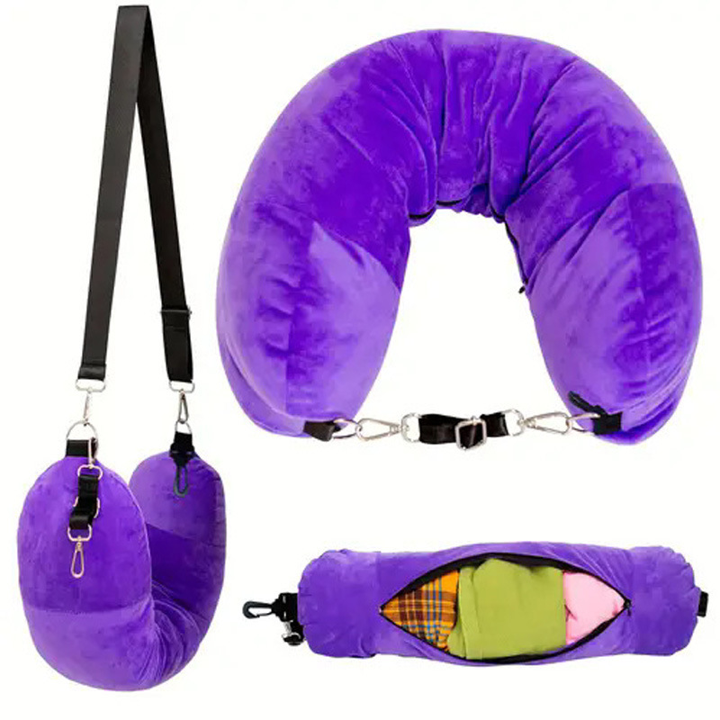2-in-1 U-Shaped Neck Pillow