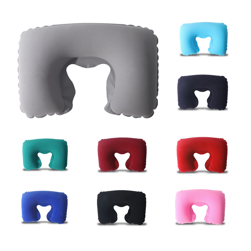 Inflatable U-Shaped Neck Pillow