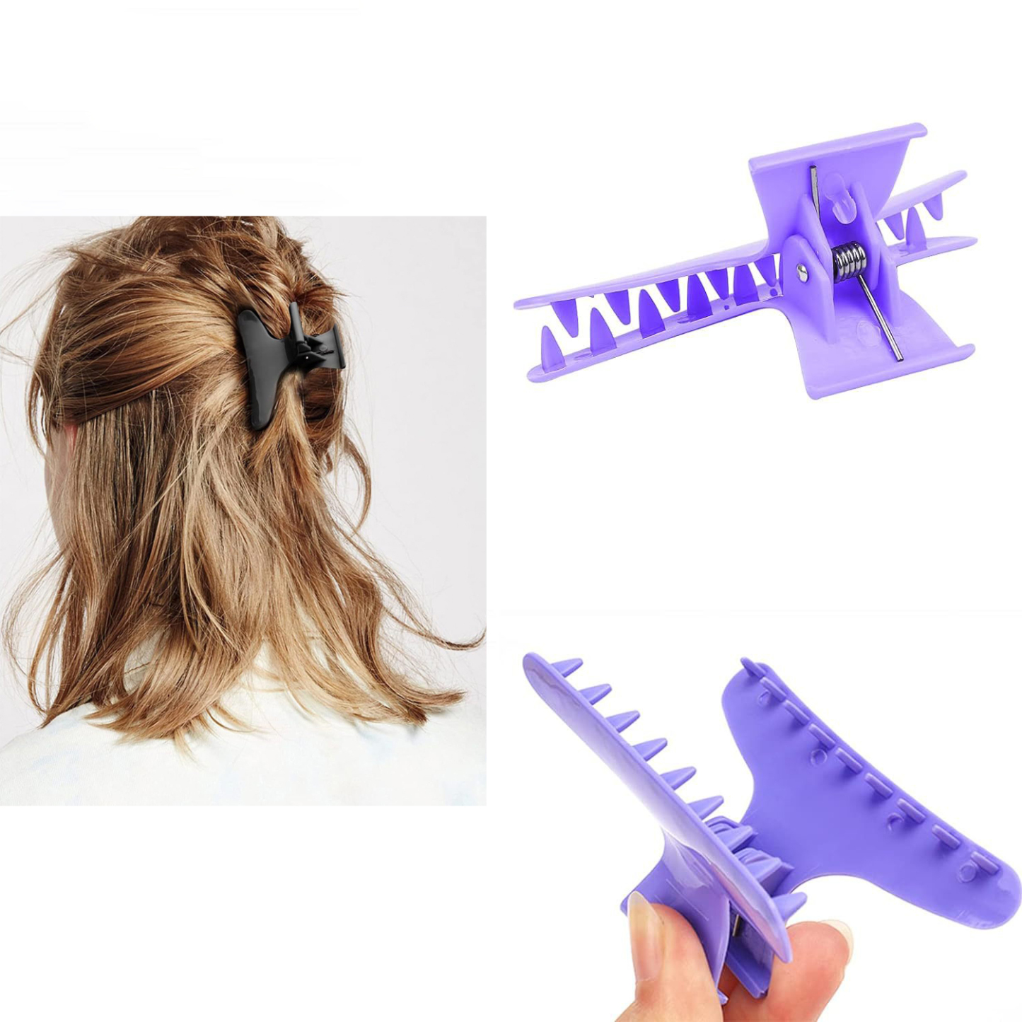Butterfly Shape Non-Slip Hair Clips