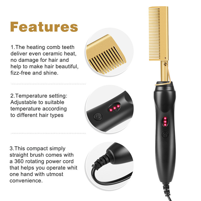 2-in-1 Electric Heating Comb