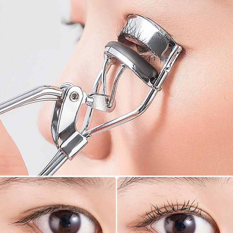 Wide-Angle Handle Eyelash Curler