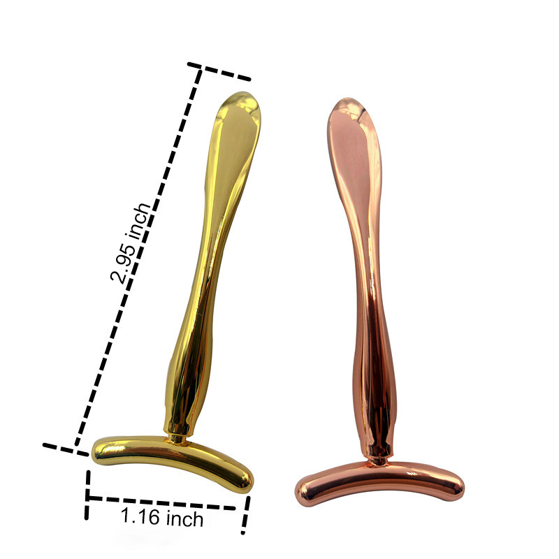 T-Shaped Metal Facial Massage Stick