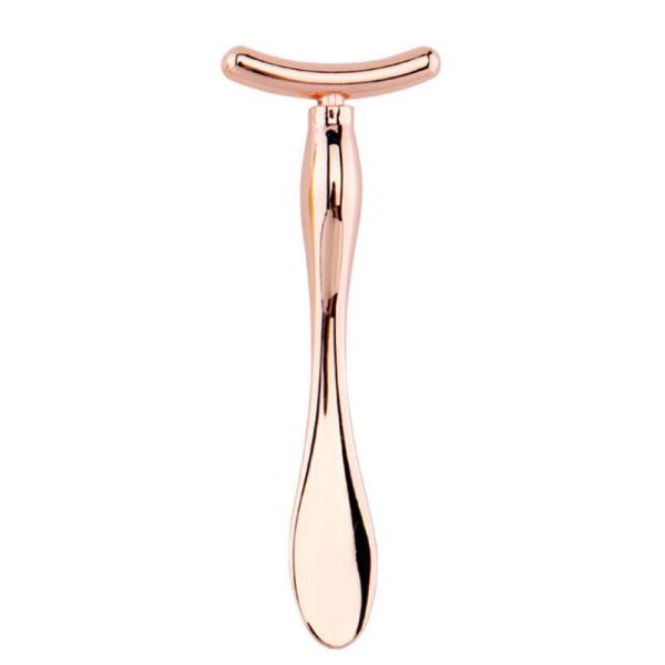 T-Shaped Metal Facial Massage Stick