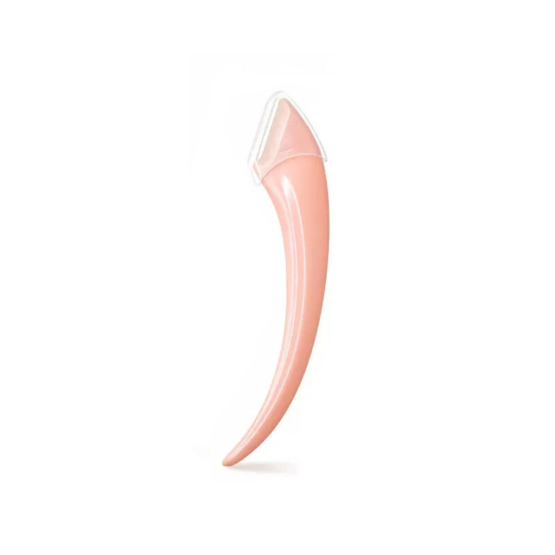 Crescent-Shaped Safety Eyebrow Razor