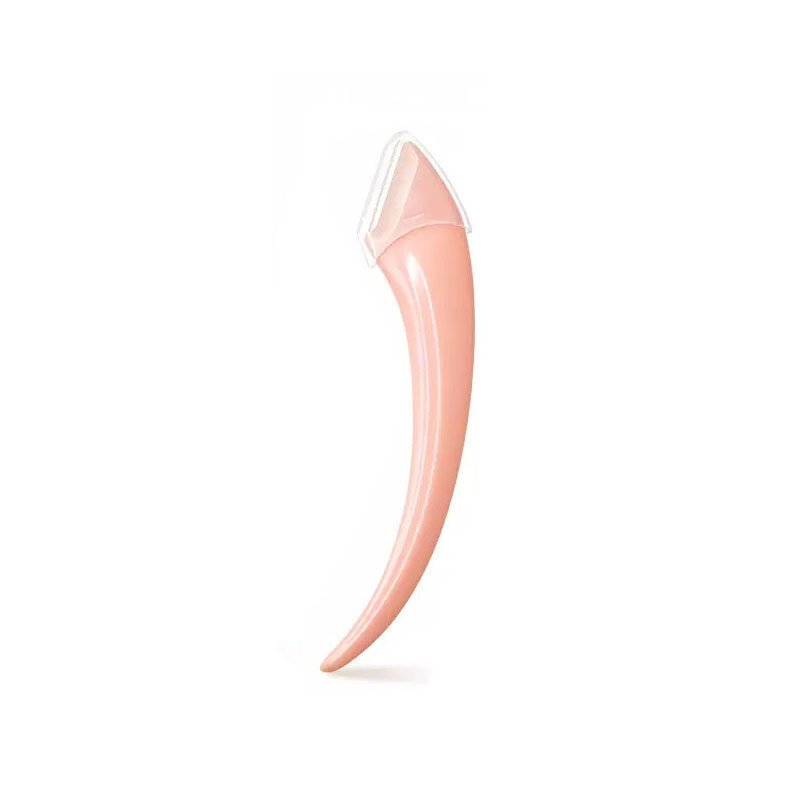 Crescent-Shaped Safety Eyebrow Razor