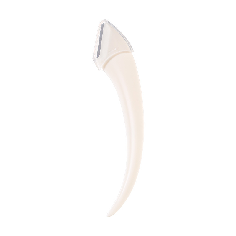 Crescent-Shaped Safety Eyebrow Razor