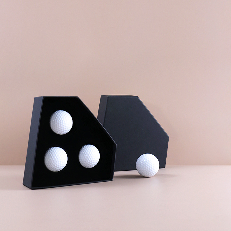 Diamond-Shaped Golf Ball Gift Box