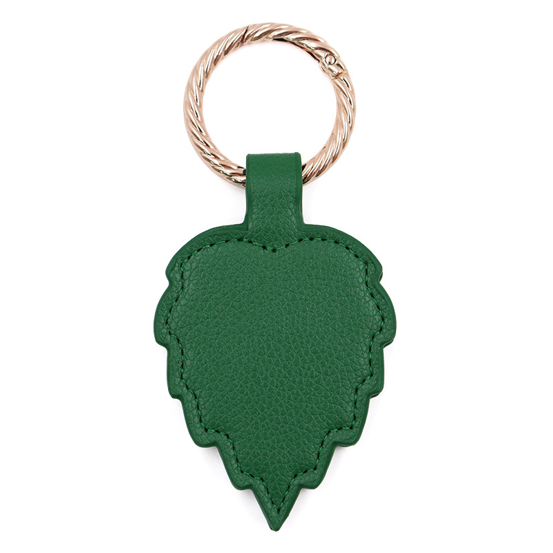 PU Leather Magnetic Leaf Hat Clip