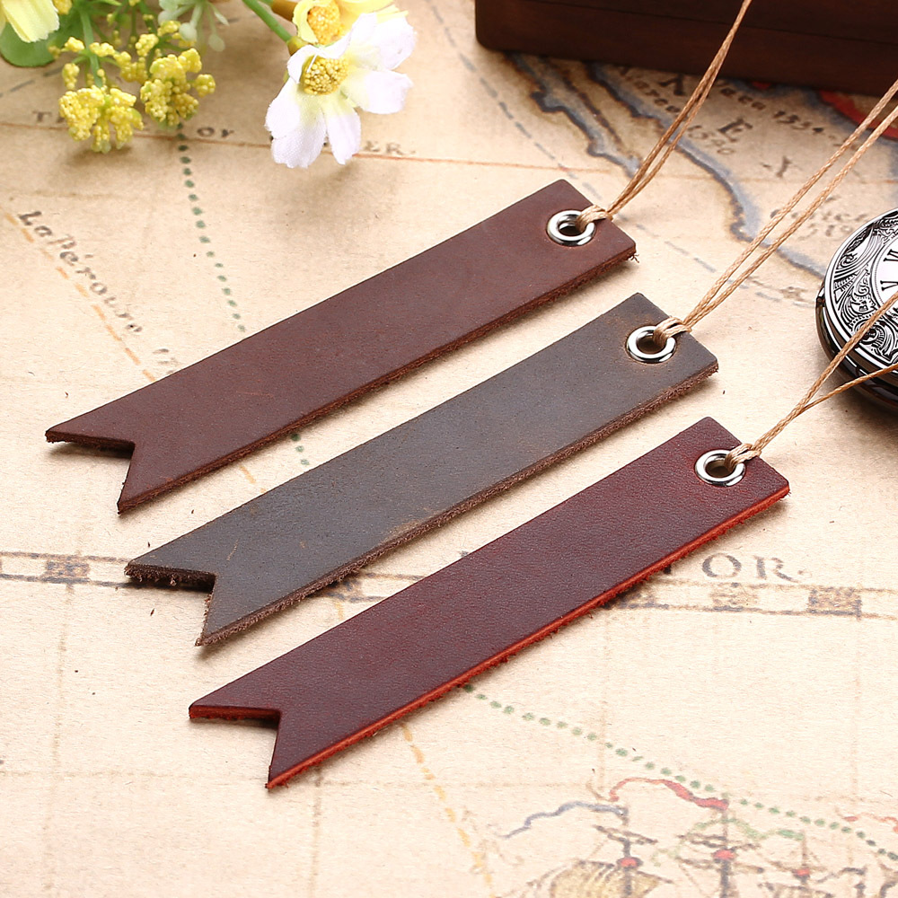 Vintage Leather Bookmark
