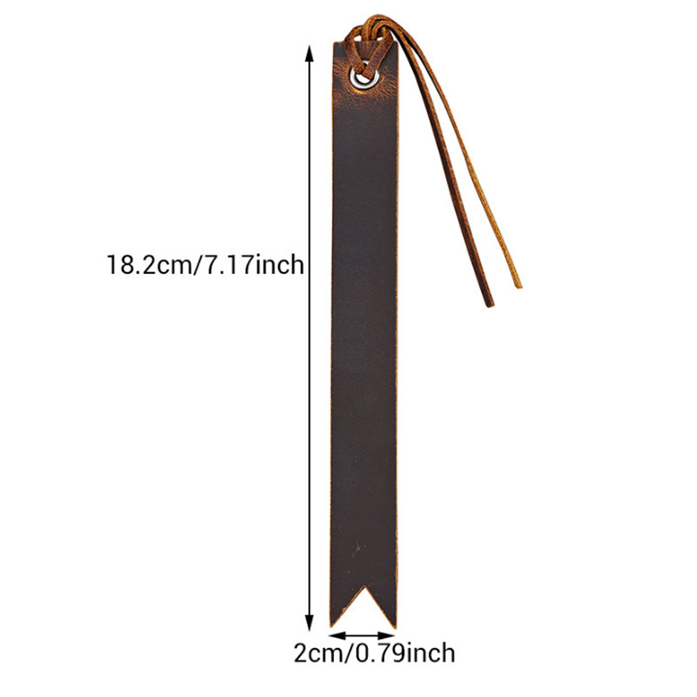 Vintage Leather Bookmark