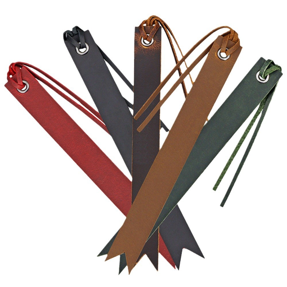 Vintage Leather Bookmark