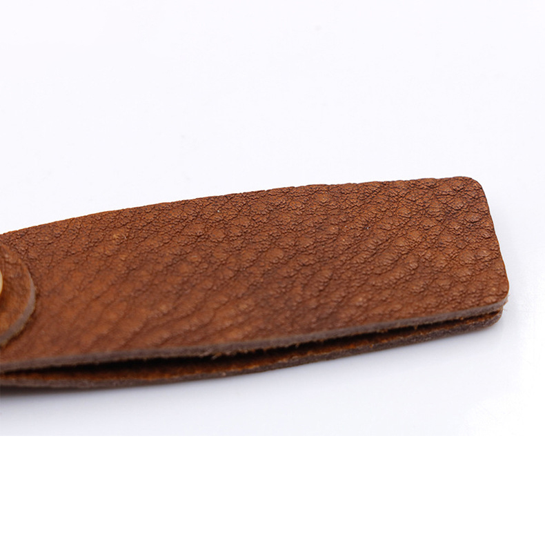 Vintage Leather Keychain