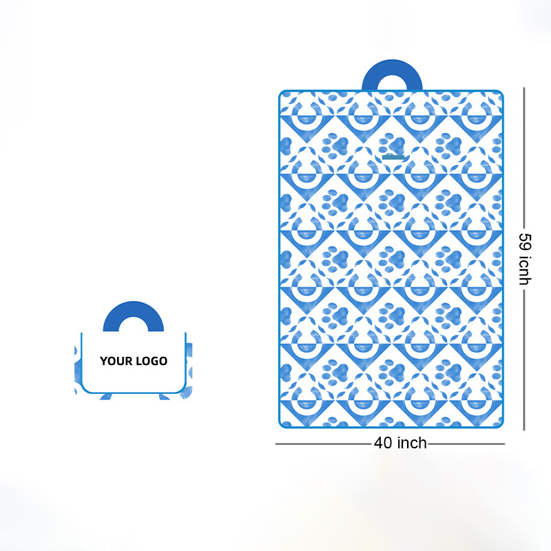 Handle Flannel Fleece Blanket
